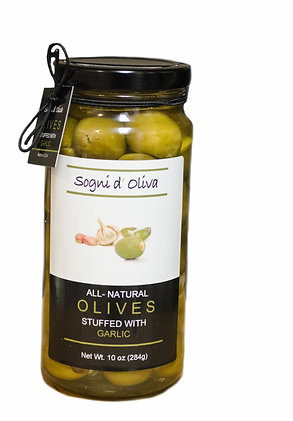 Garlic Stuffed Olives